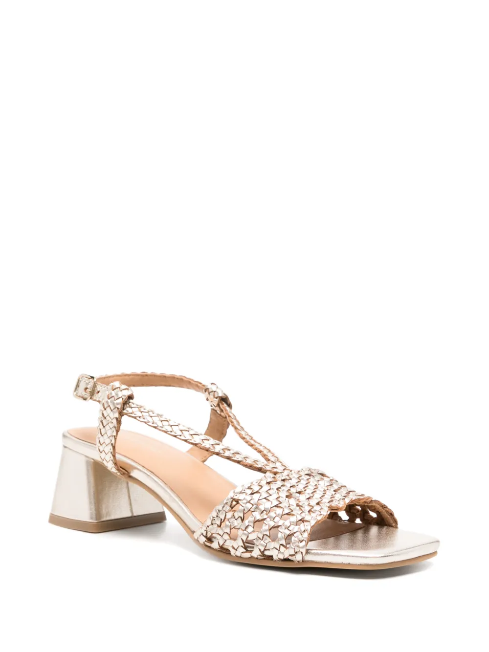 gioseppo Blissfield woven leather sandals Goud