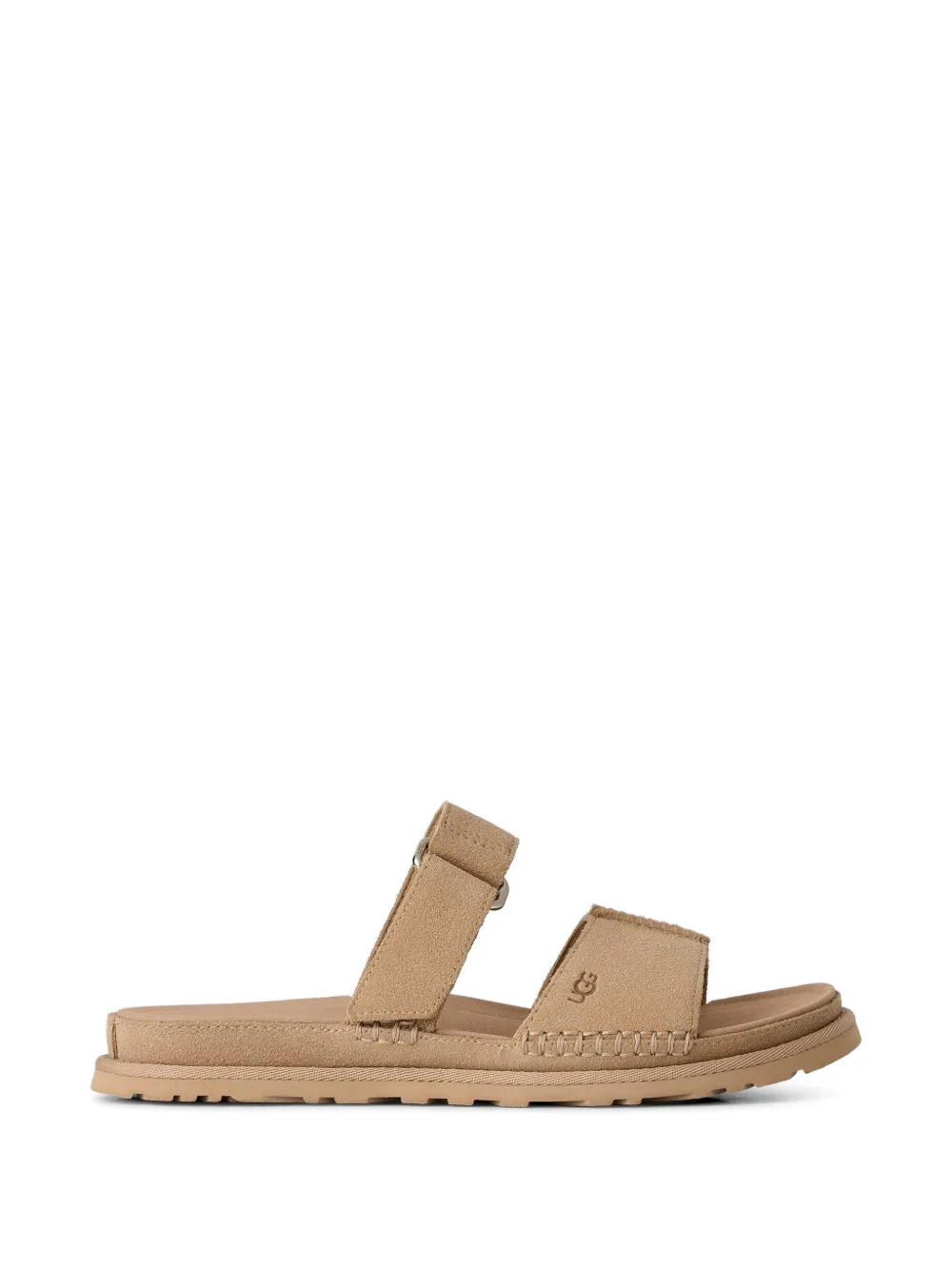 UGG GoldenGaze suede slides - Nude