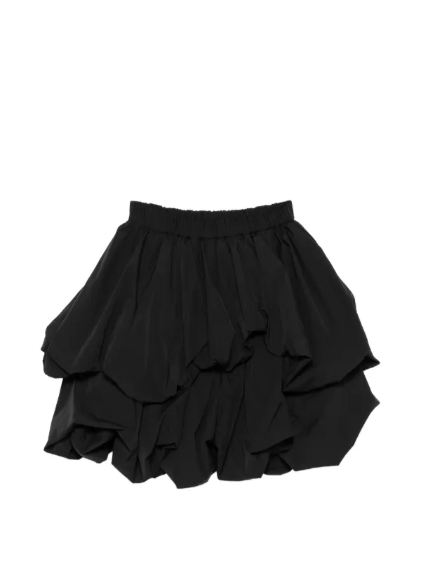 Noir Kei Ninomiya レイヤード ミニスカート | ブラック | FARFETCH JP