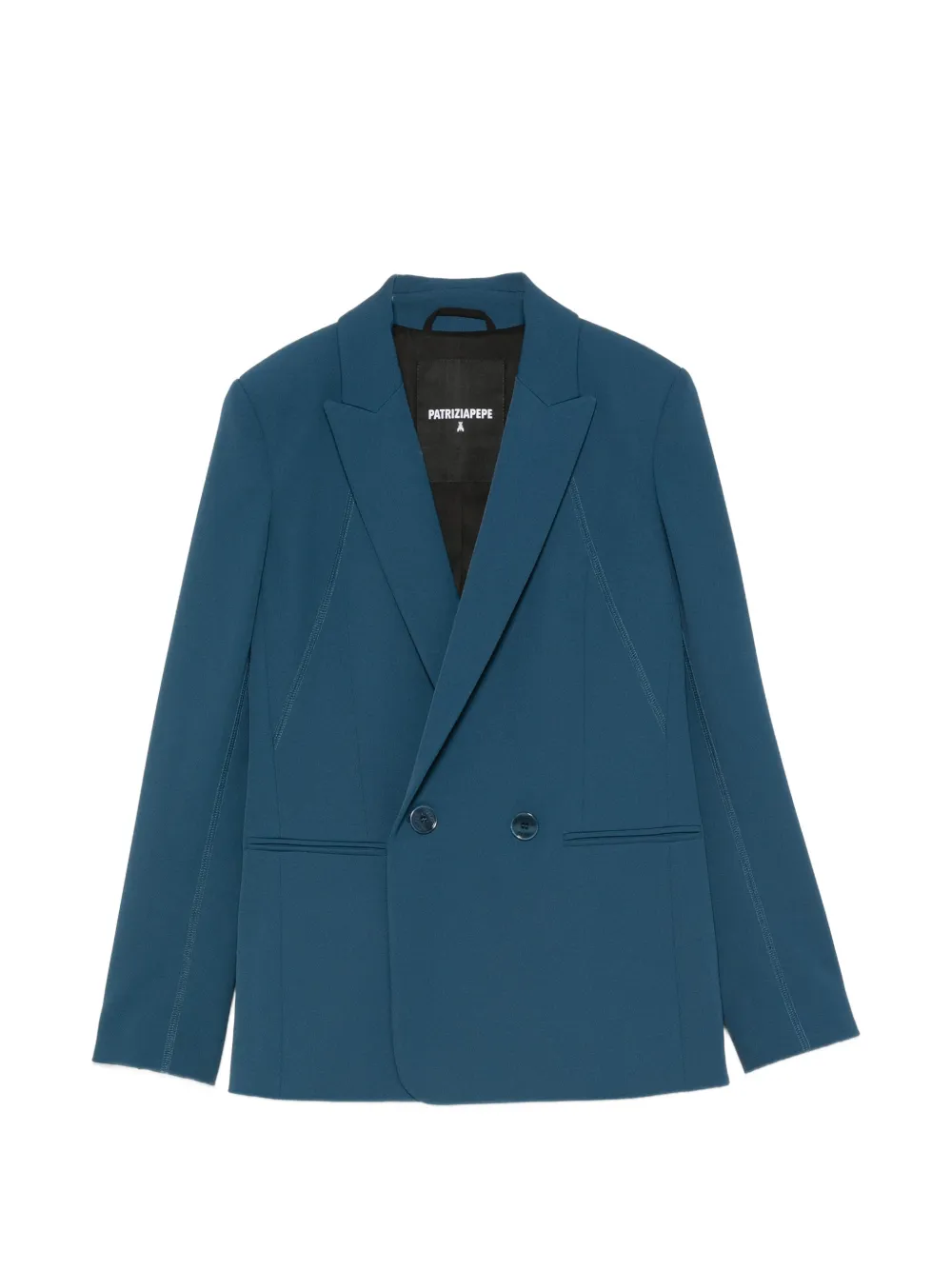 Patrizia Pepe double-breasted jacket - Blu