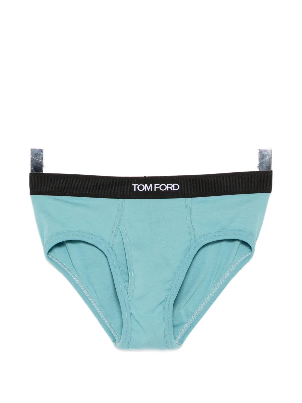 TOM FORD logo-waistband briefs - Blau