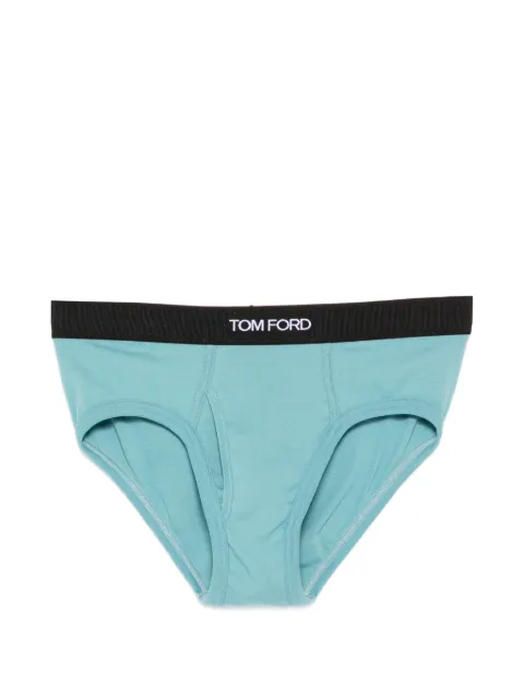 TOM FORD logo-waistband briefs