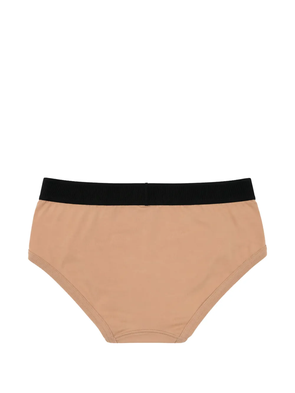 TOM FORD Slip met logoband Beige