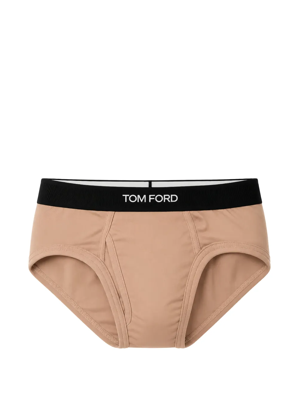TOM FORD logo-waistband briefs - Toni neutri