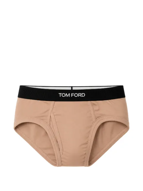TOM FORD logo-waistband briefs