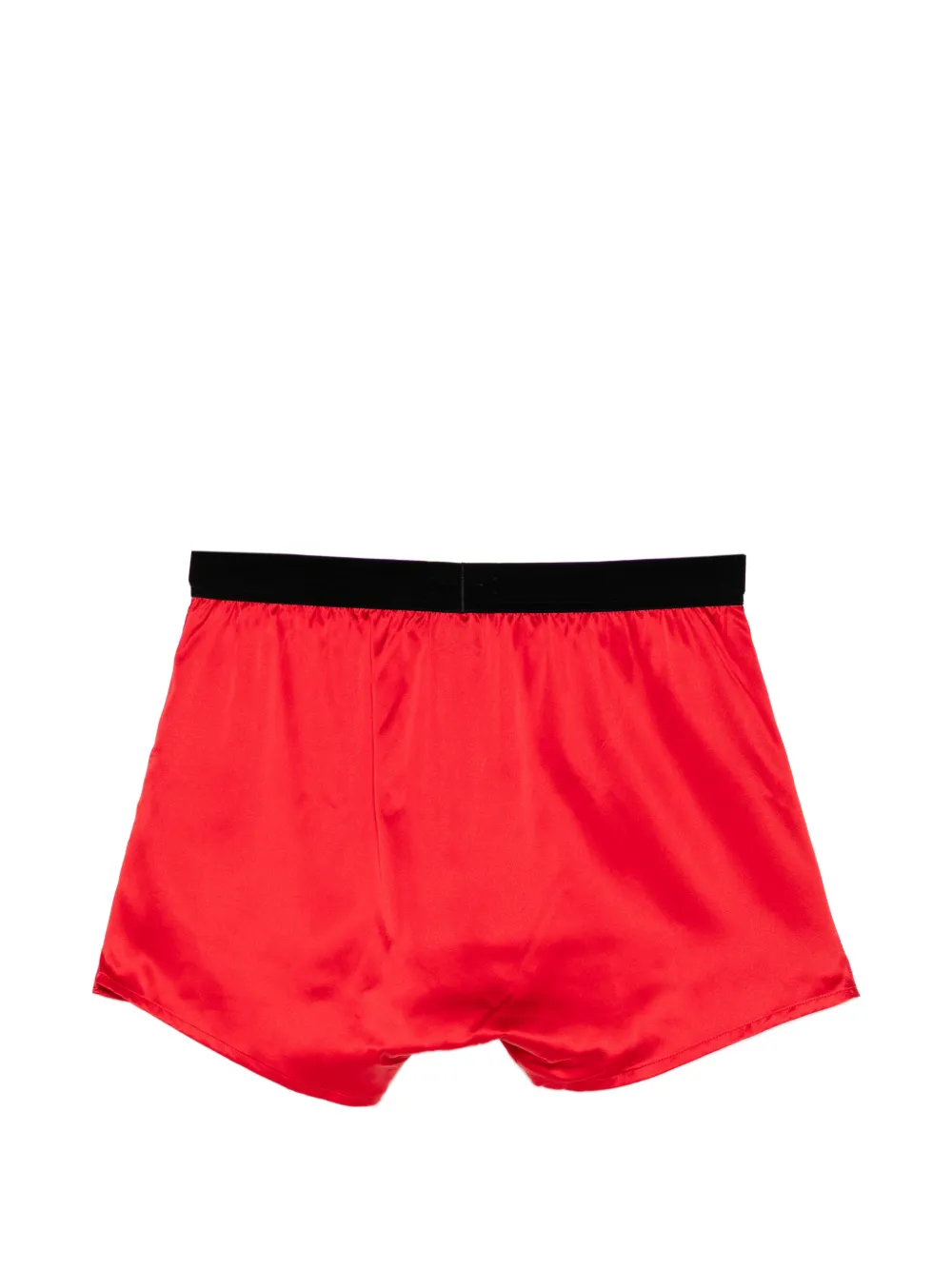 TOM FORD Boxershorts met logopatch Rood