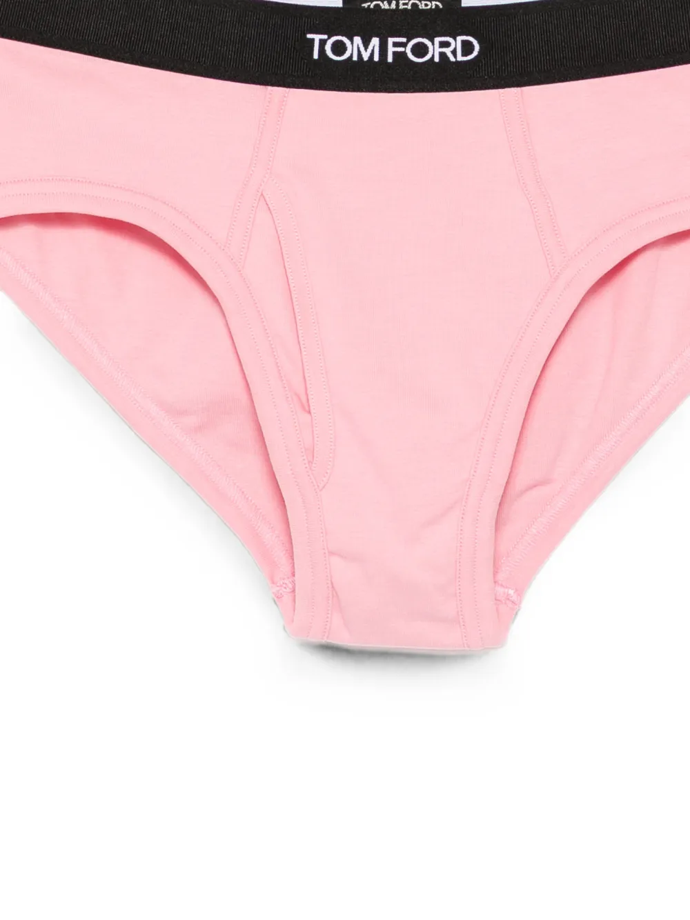 TOM FORD Slip met logoband Roze