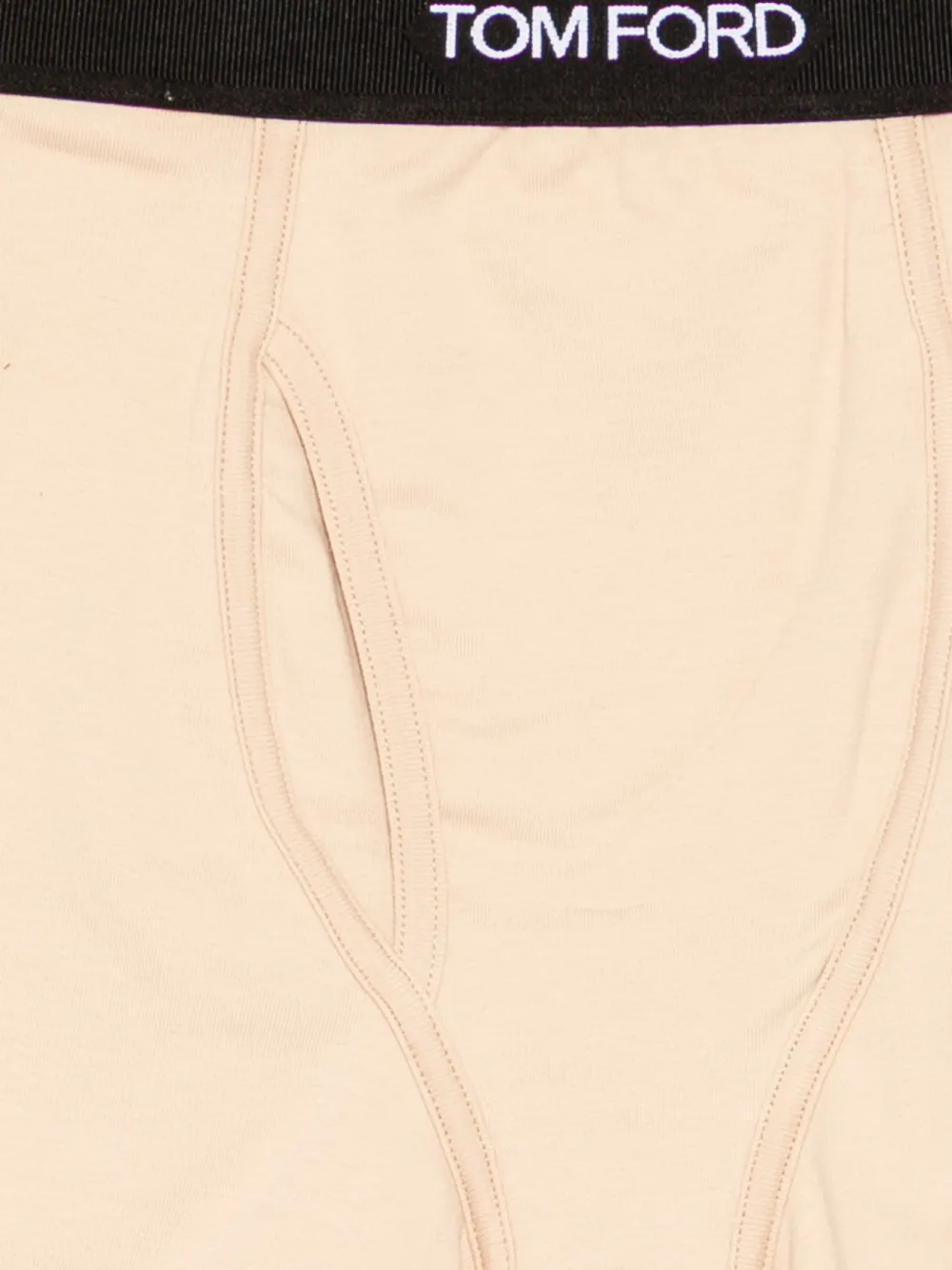 TOM FORD Boxershorts met logoband Beige