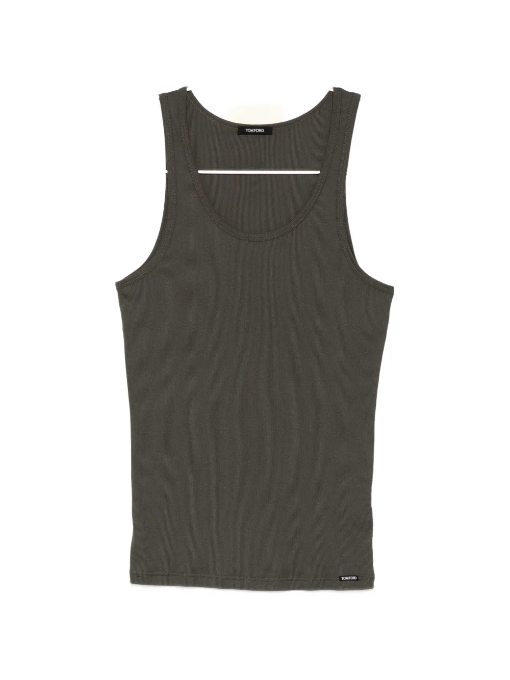 TOM FORD ribbed tank top - Grigio