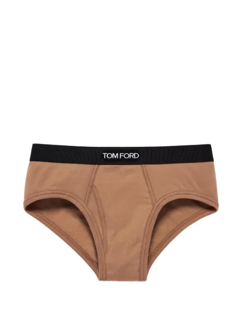 TOM FORD logo-waistband briefs