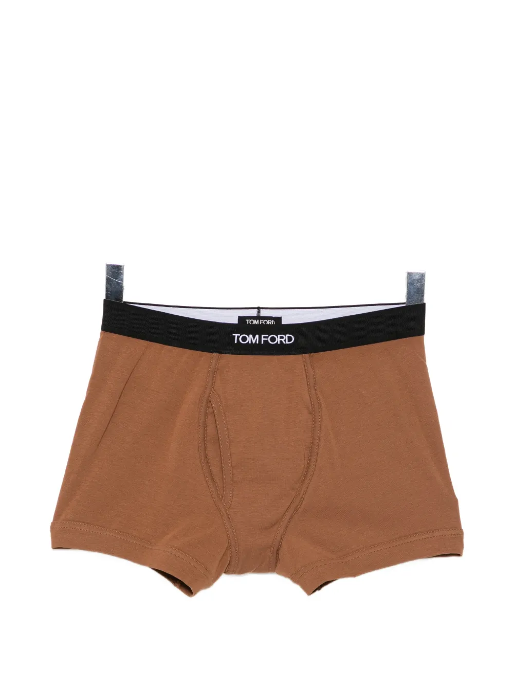 TOM FORD logo-patched boxer briefs - Marrone