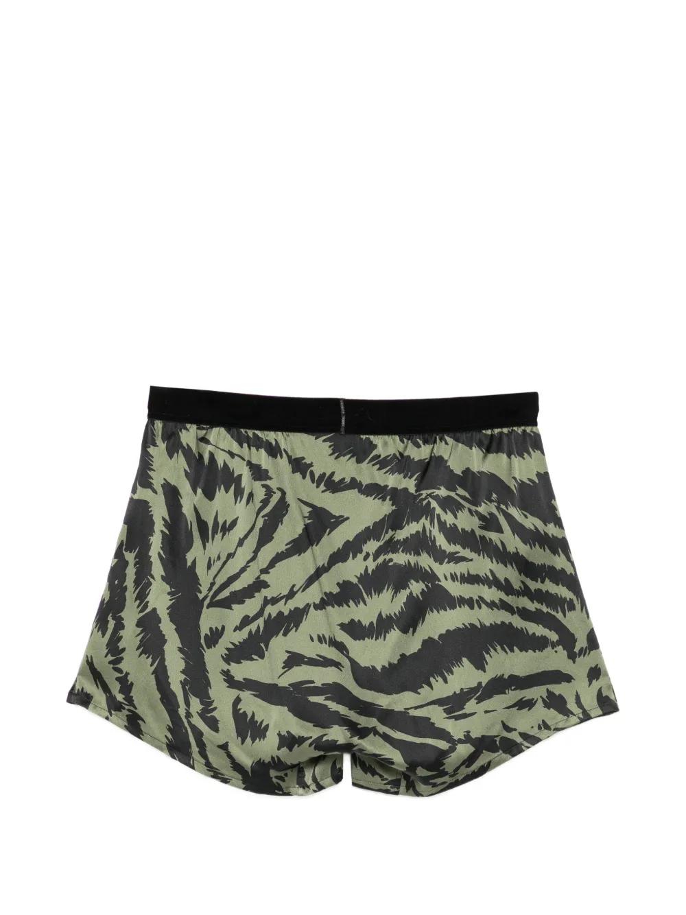 TOM FORD Boxershorts met tijger-print Groen