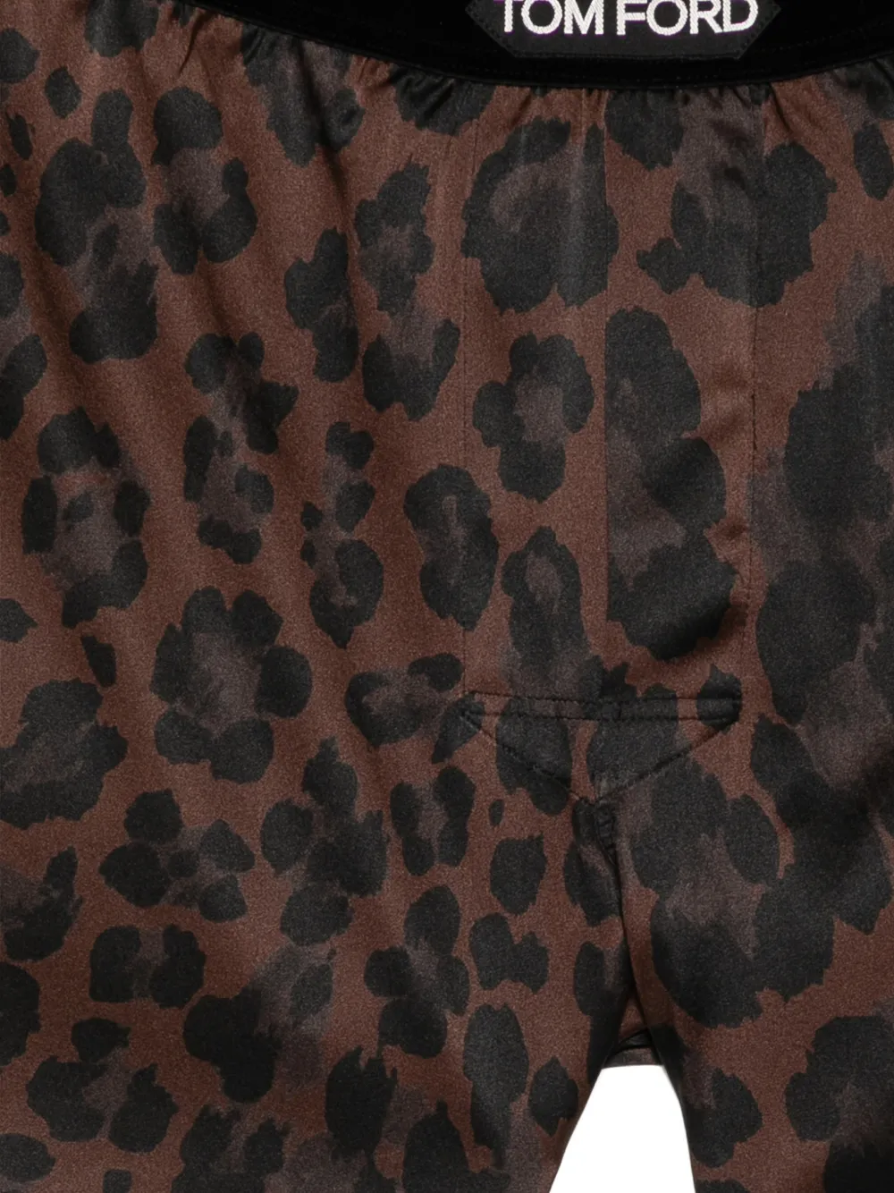 TOM FORD Boxershorts met luipaardprint Bruin