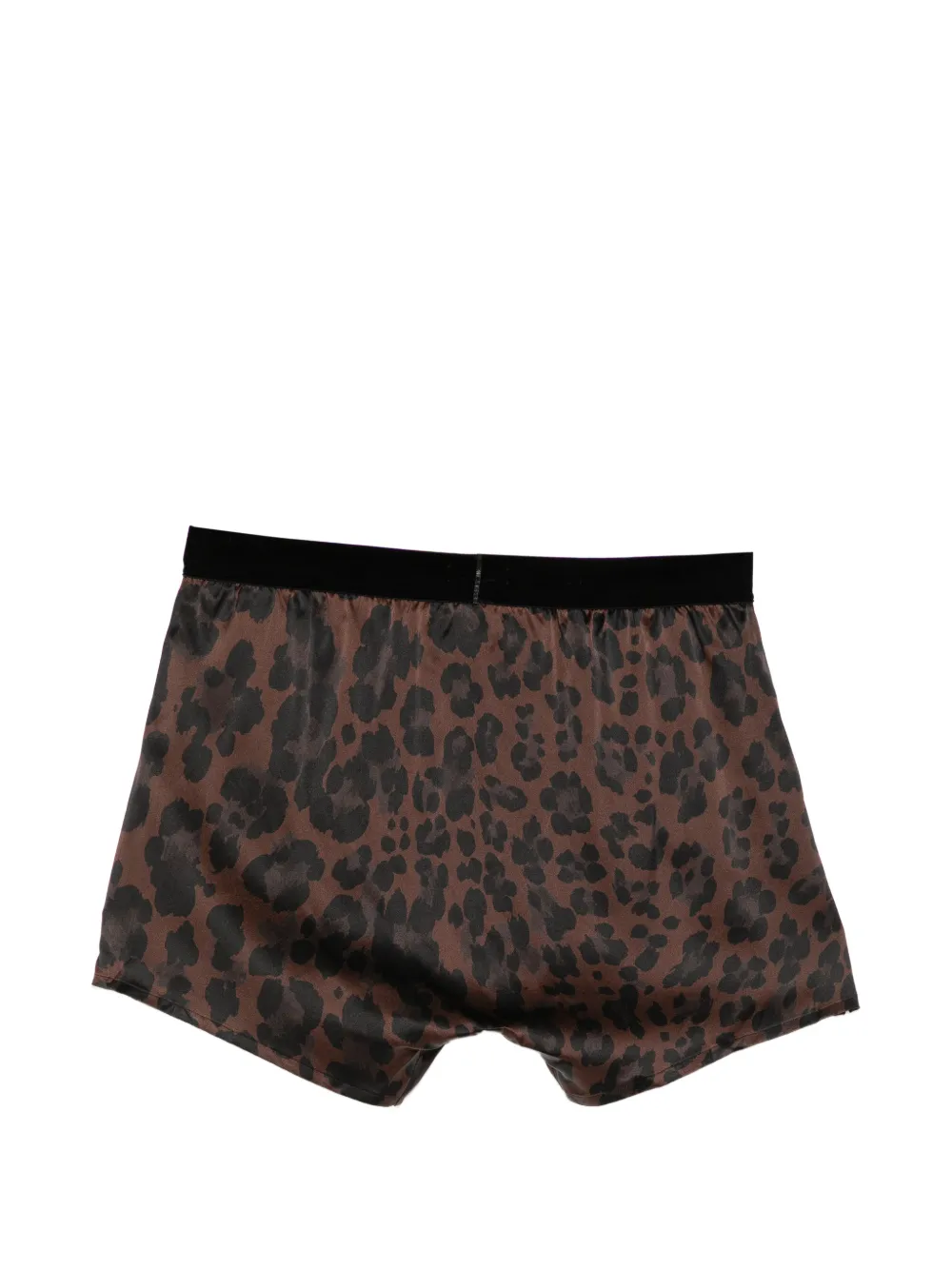 TOM FORD Boxershorts met luipaardprint Bruin