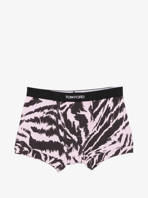 TOM FORD tiger-print boxer briefs