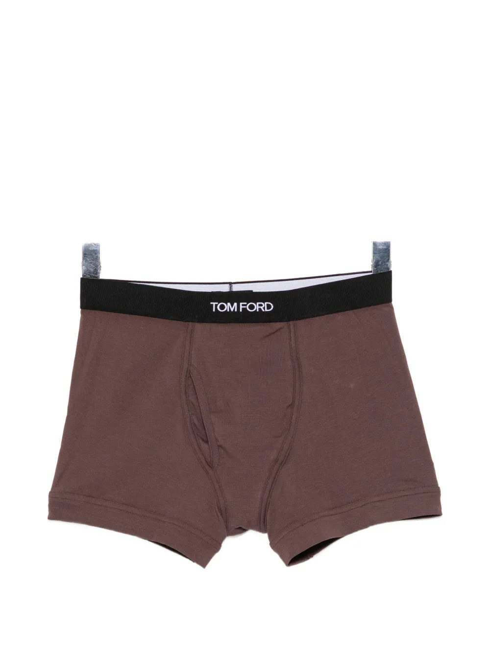 TOM FORD logo-waistband boxer briefs - Marrone