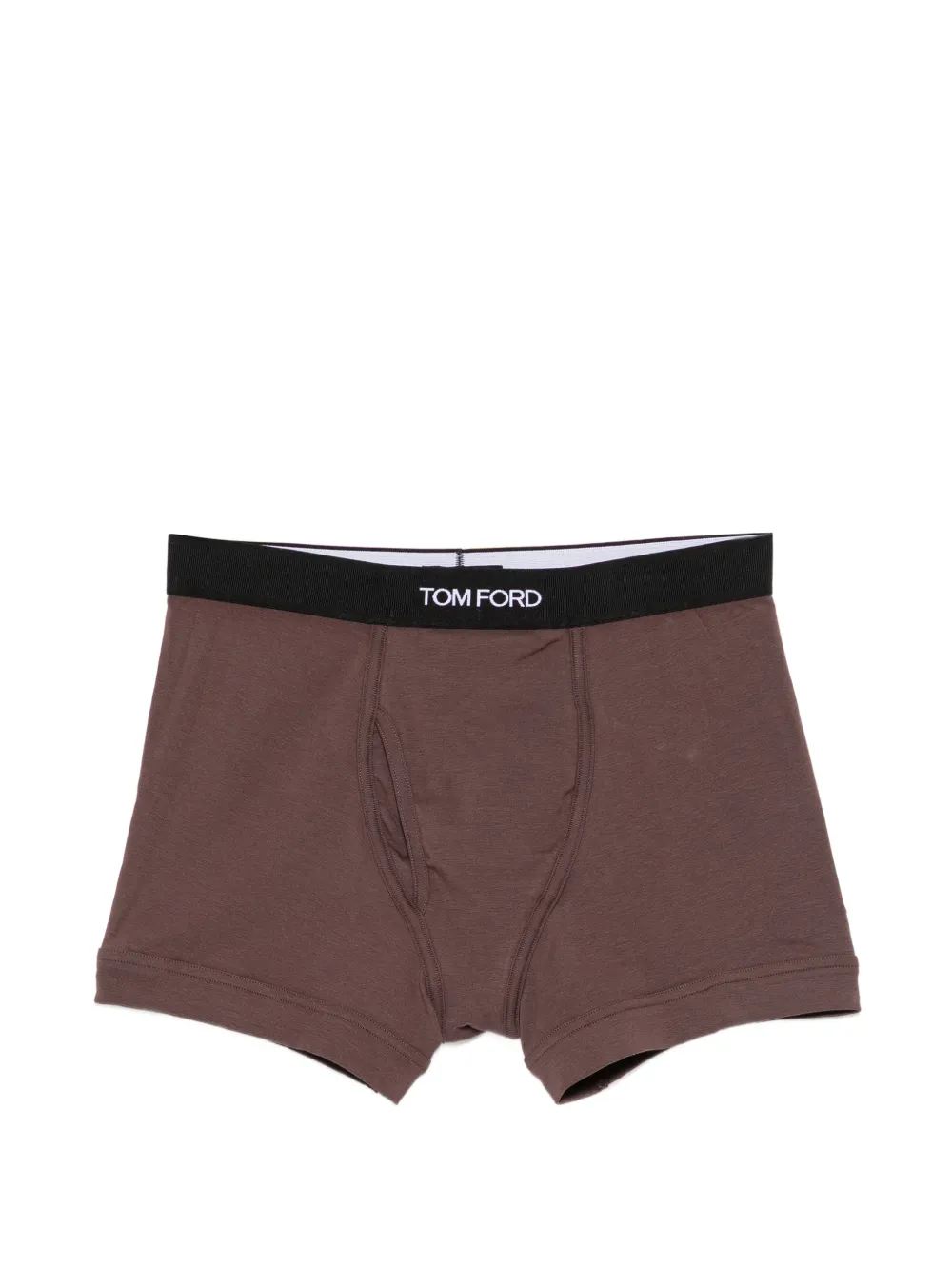 TOM FORD logo-waistband boxer briefs - Marrone