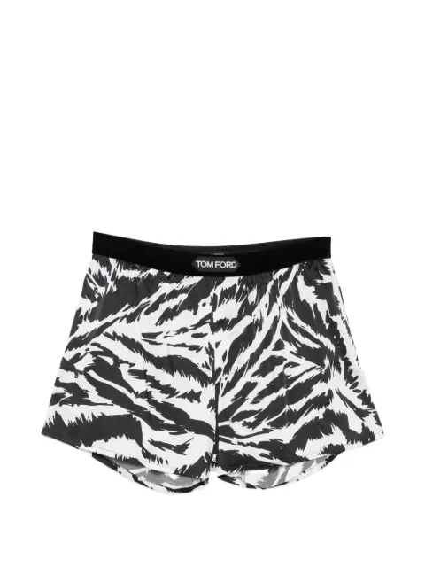 TOM FORD zebra-print boxer 