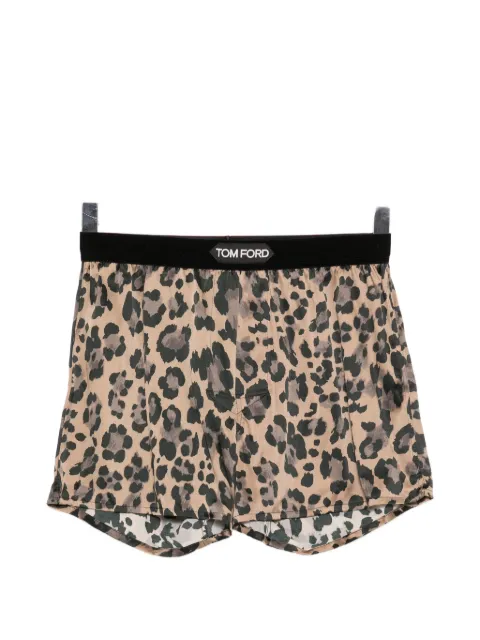 TOM FORD leopard-print boxer