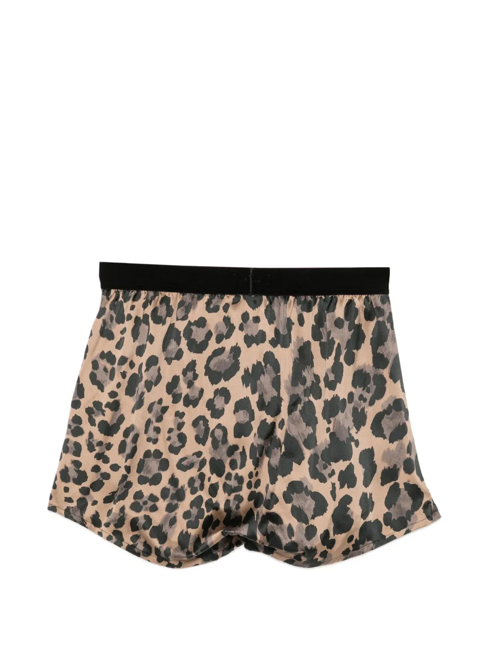 TOM FORD Boxershorts met luipaard-print Beige
