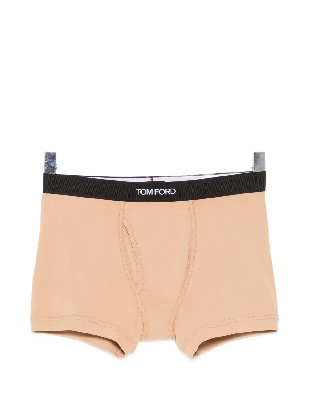 TOM FORD logo-waistband boxer briefs - Nude