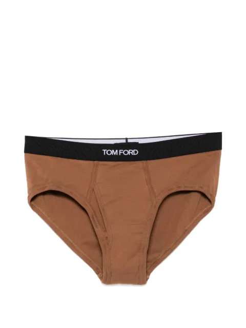 TOM FORD logo-waistband briefs