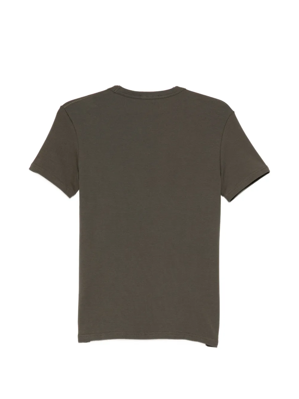 TOM FORD T-shirt met logopatch Groen