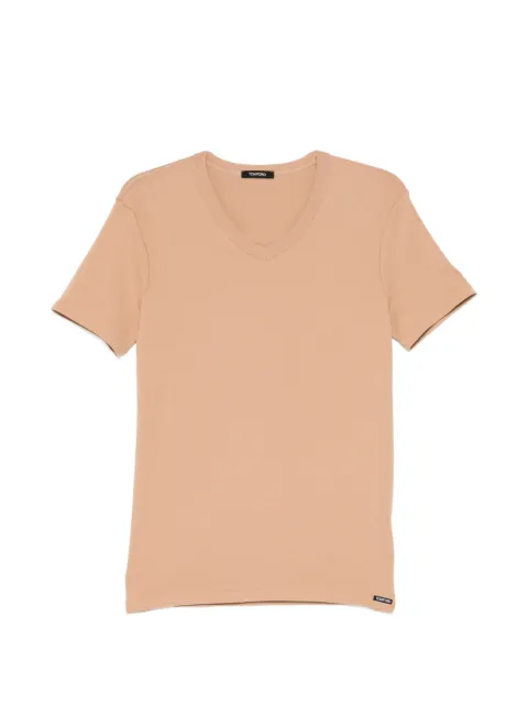 TOM FORD logo-patch T-shirt