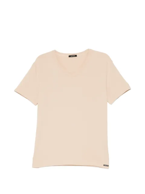 TOM FORD logo-patch T-shirt