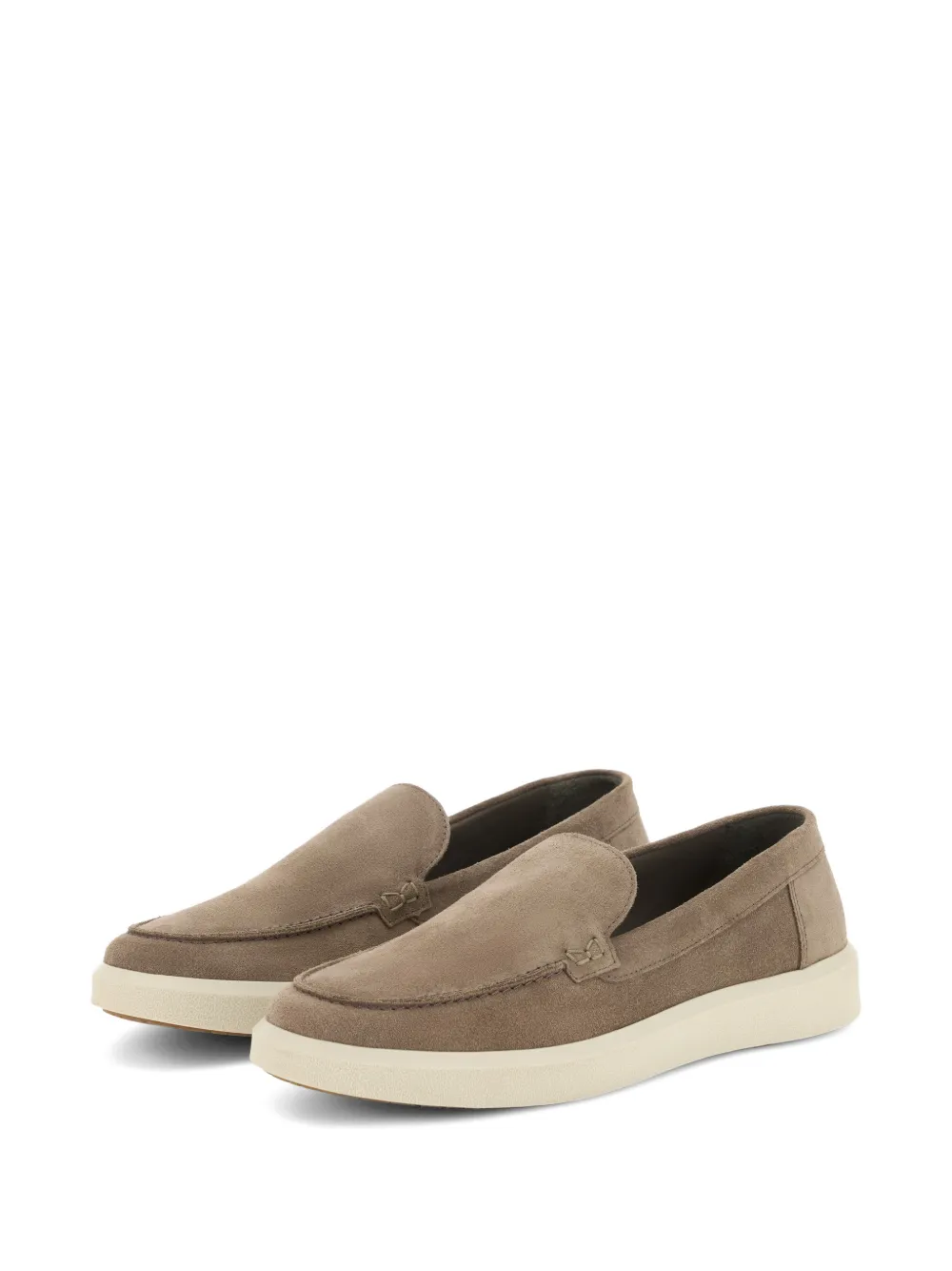 Boggi Milano Stratus suede loafers Bruin