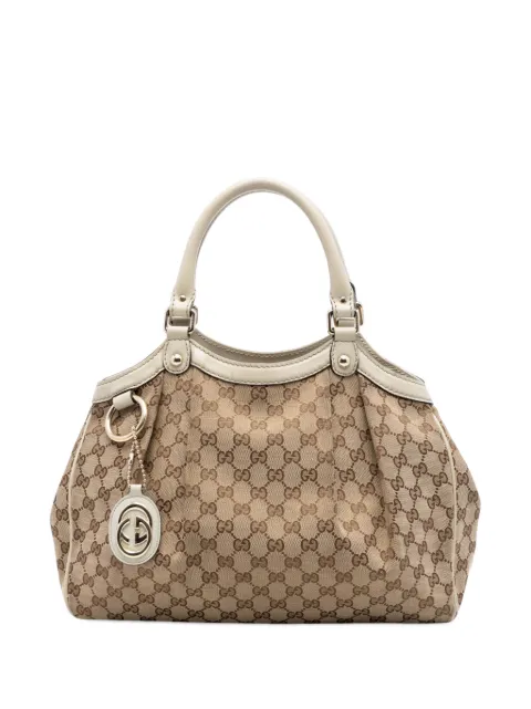 Gucci Pre-Owned 2016-2026 Medium GG Canvas Sukey tote bag