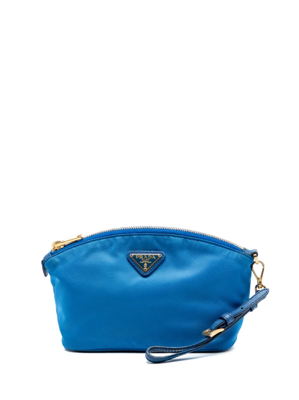 Prada Pre-Owned 2000-2013 Tessuto pouch - Blu