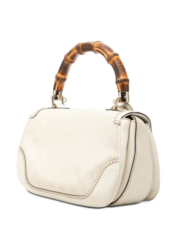 Gucci Pre-Owned 2000-2015 ミディアム GGキャンバス ニューバンブー