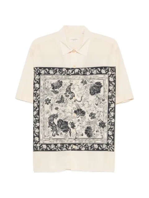 Tintoria Mattei floral-print short-sleeve shirt