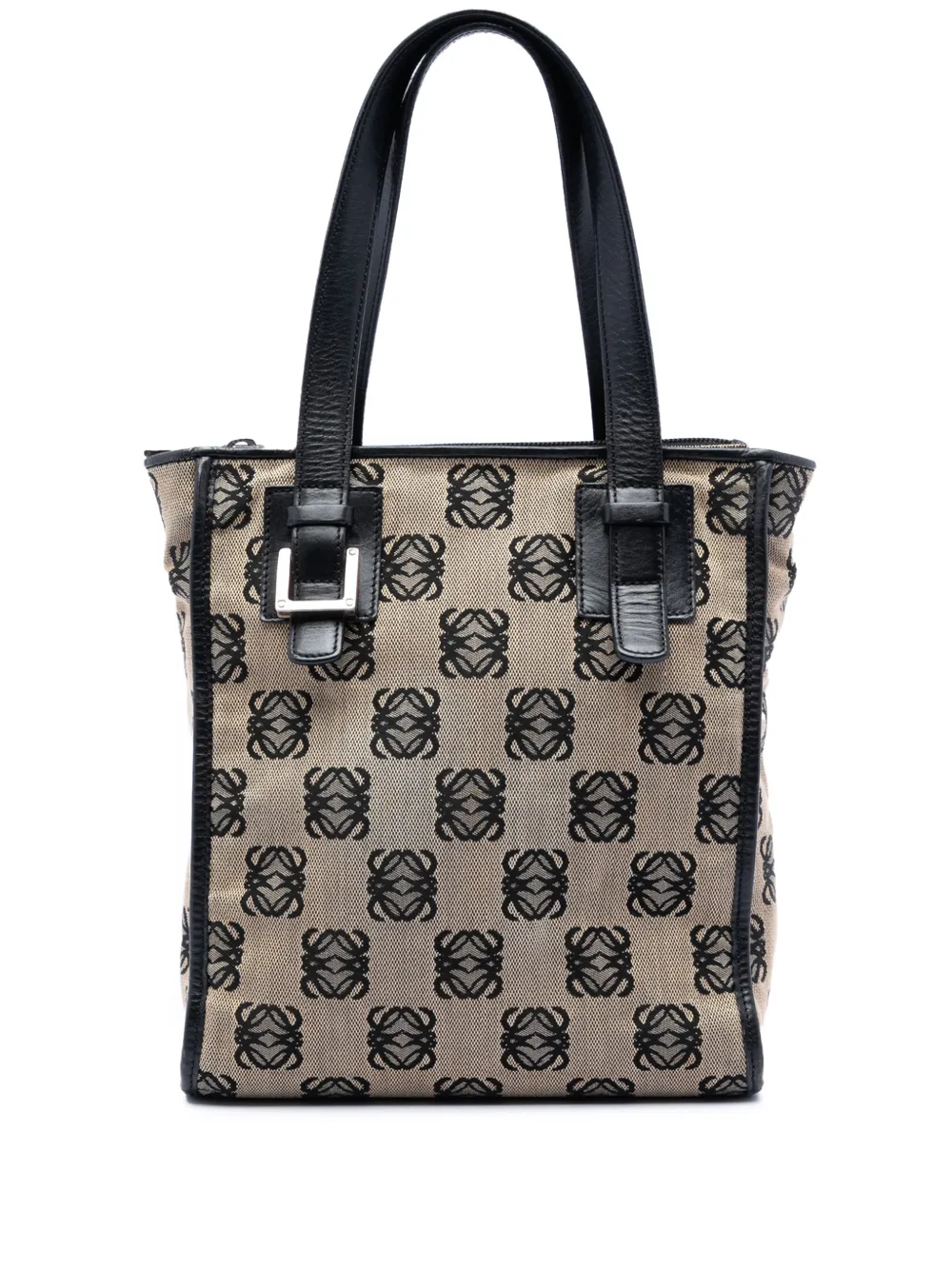 Loewe Pre-Owned 2003 Anagram Canvas tote bag - Toni neutri