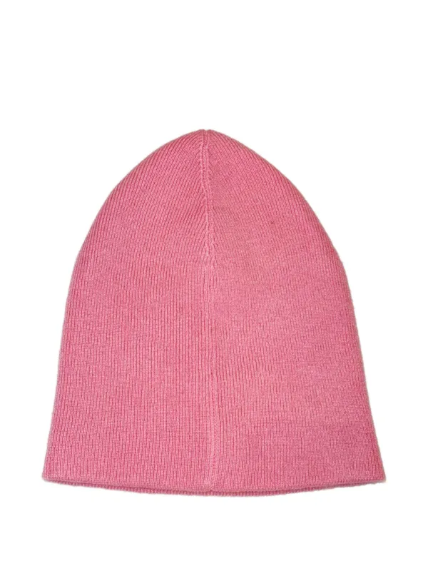 Aztech Mountain Duane Street Ribbed-knit Beanie Hat in Pink