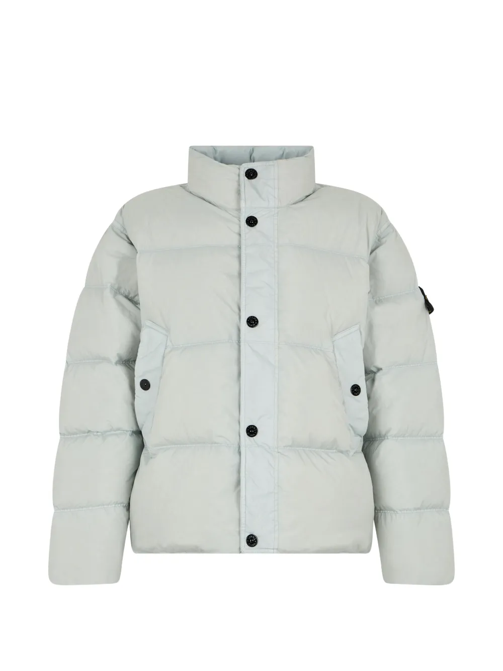 Stone Island Compass-badge quilted jacket - Blau