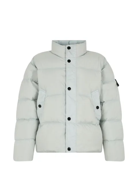 Stone Island Compass-badge quilted jacket