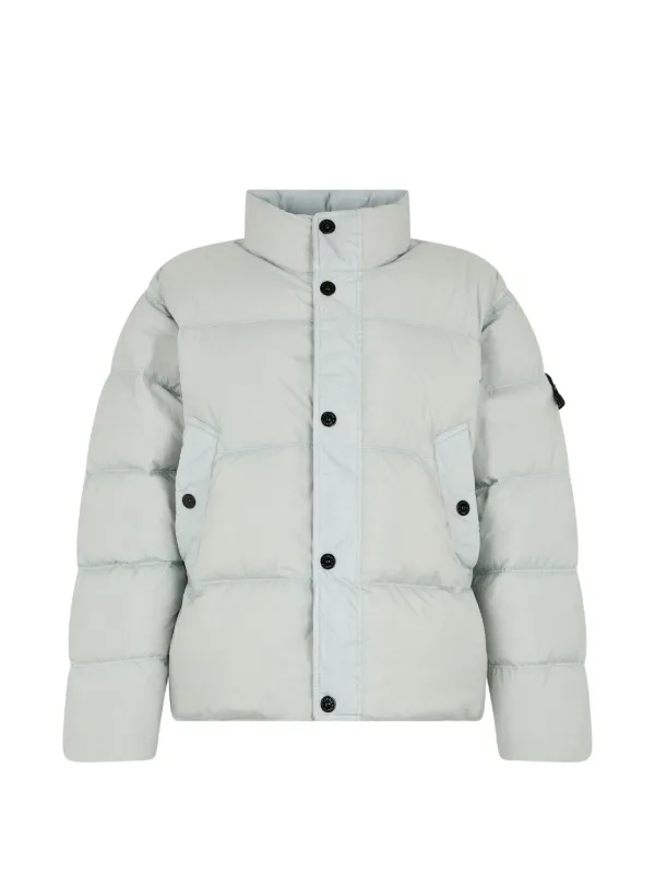 Stone Island キルティングジャケット | ブルー | FARFETCH JP
