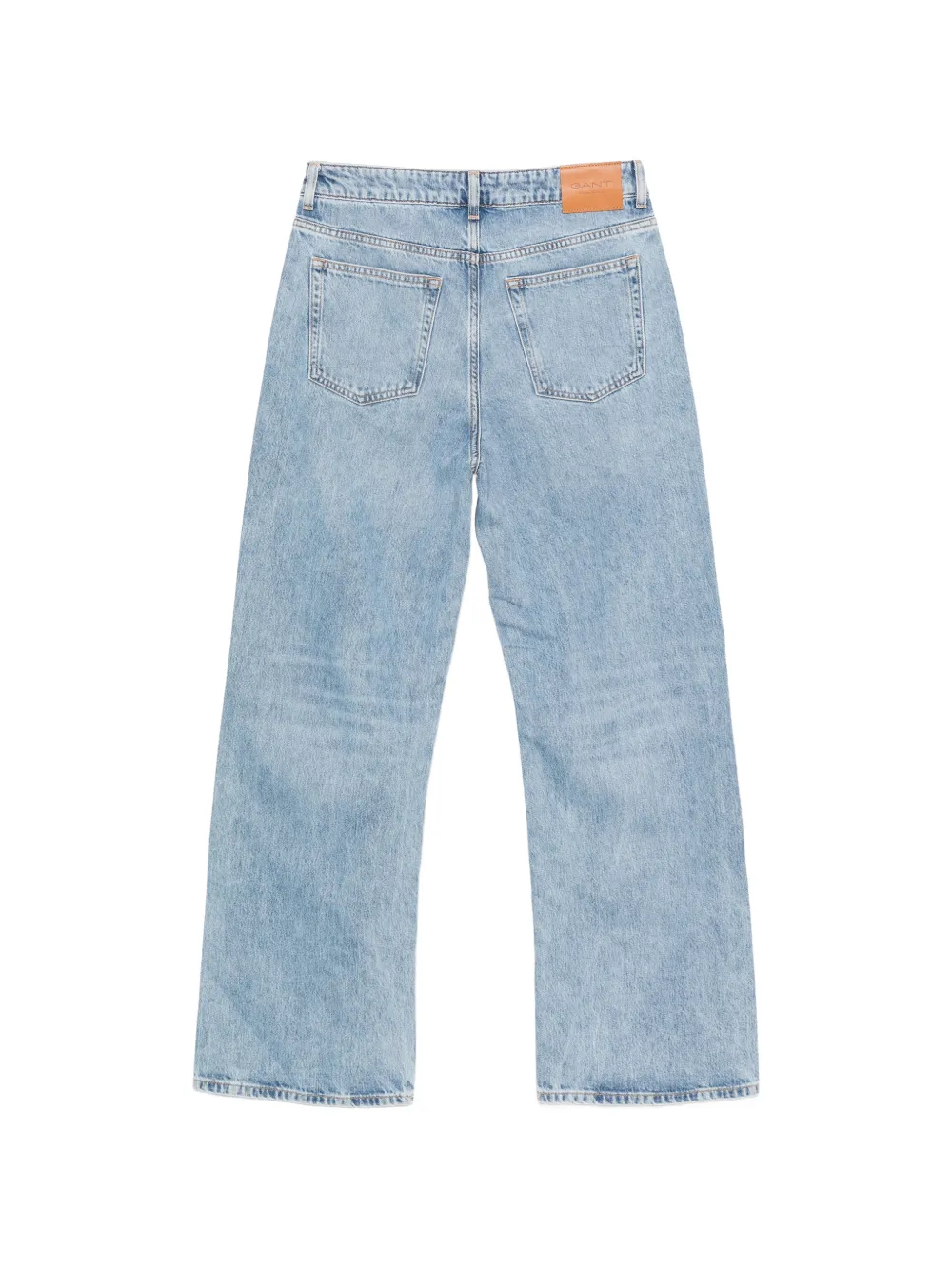 Gant Jeans met vervaagd effect Blauw