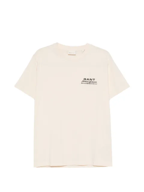 Gant logo-print short-sleeve T-shirt