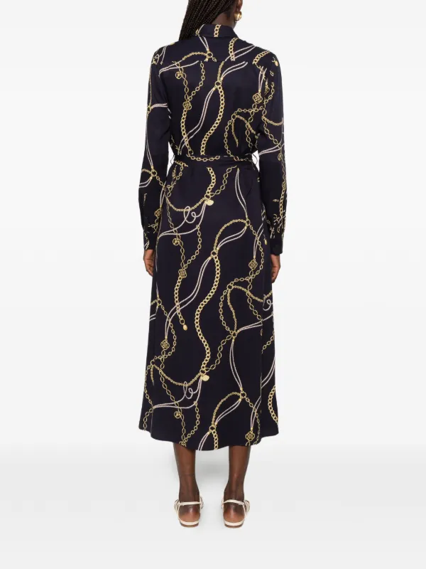 gant silk dress GANT Women Multi Checked Cotton Silk Dress