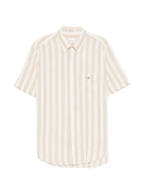 Gant striped short-sleeve shirt