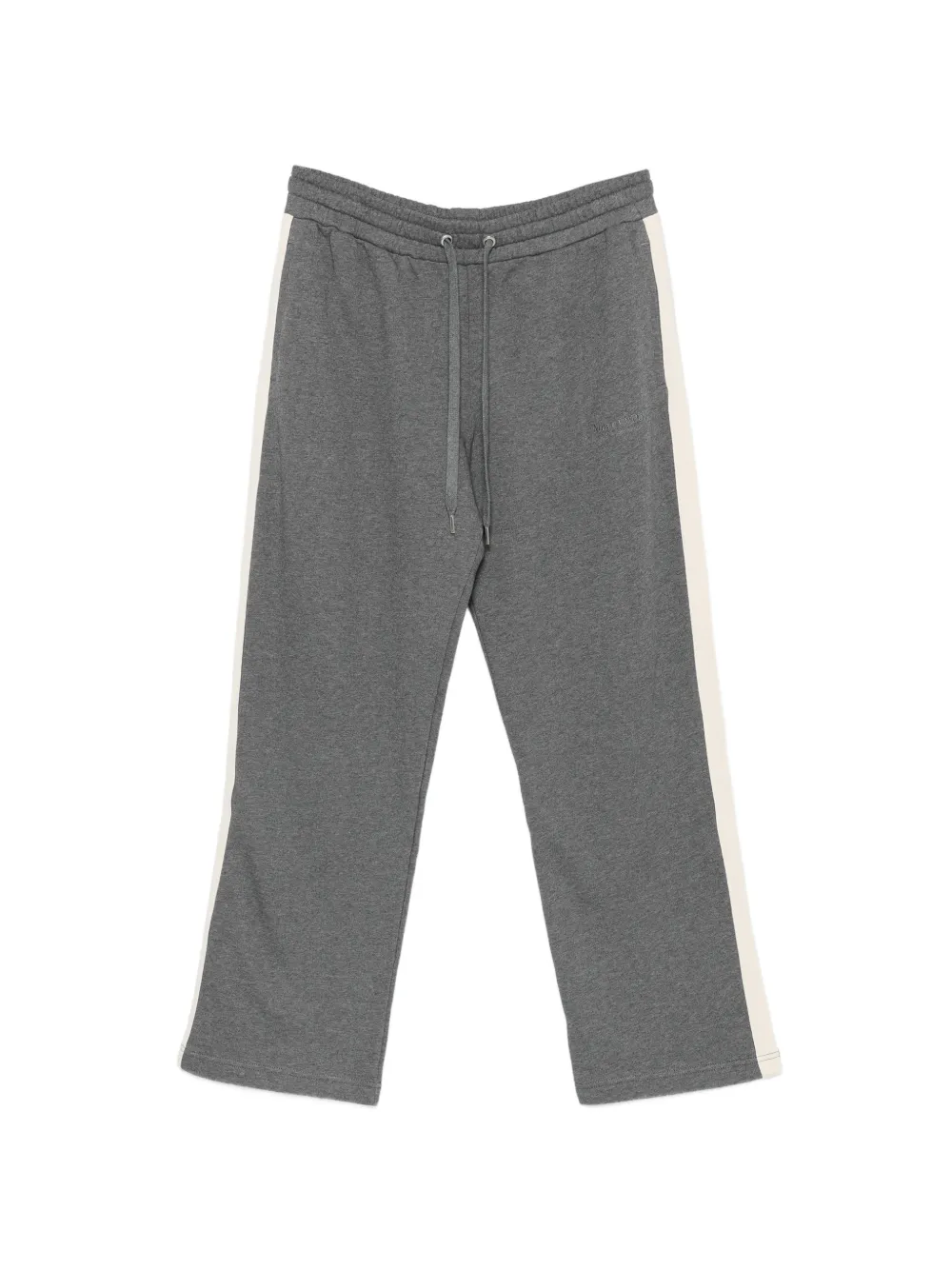 Marc O'Polo side-stripe drawstring track pants - Grigio