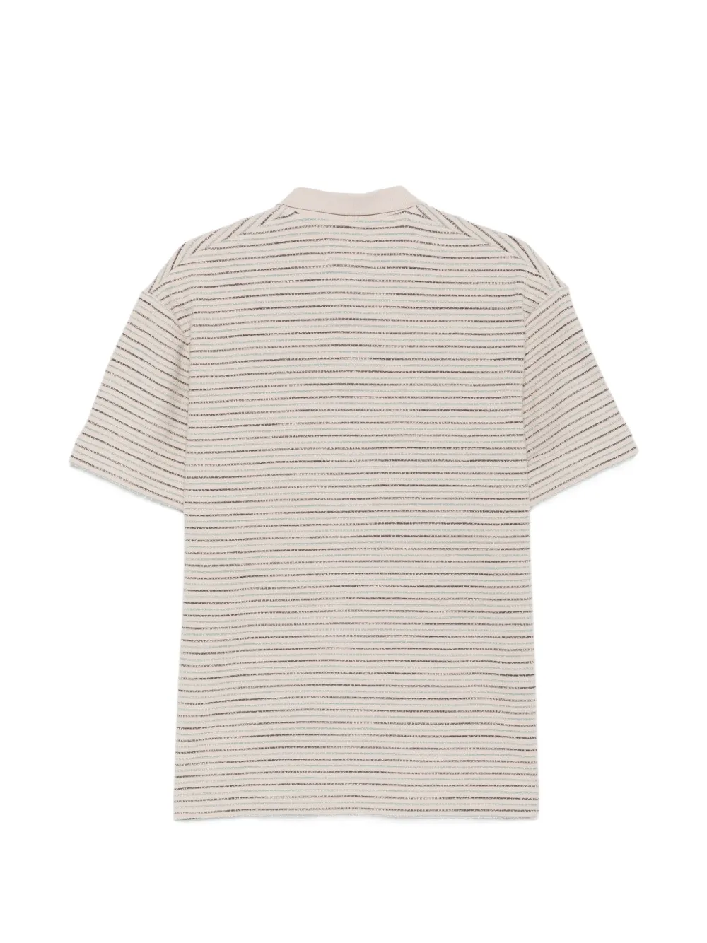 Marc O'Polo Gestreept button-through overhemd Beige
