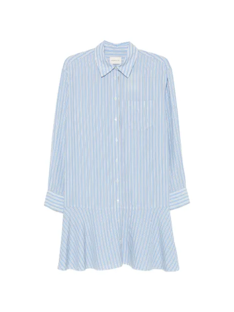 Gant vertical-stripe dropped-waist mini dress