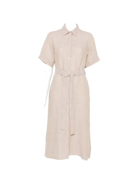 Gant belted button-down midi dress