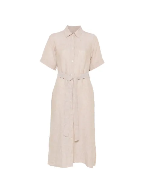 Gant belted button-down midi dress