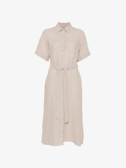 Gant belted button-down midi dress