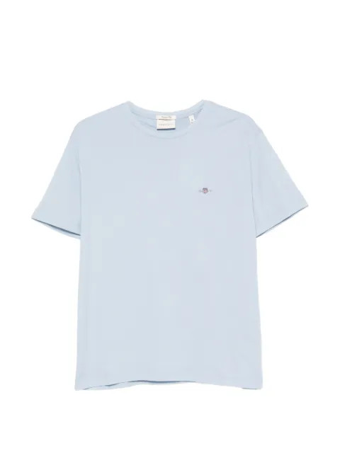 Gant logo-embroidered T-shirt
